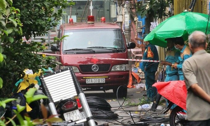 2 trẻ em thiệt mạng do cháy nhà tại Hồ Chí Minh