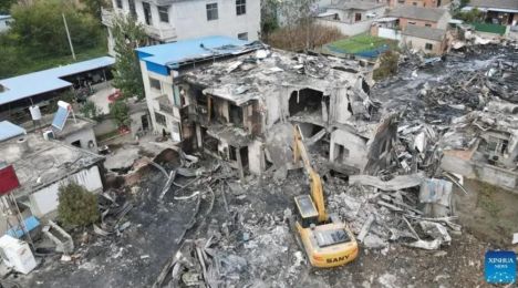 Cháy nhà kho đang xây dựng tại Trung Quốc, 9 người thiệt mạng