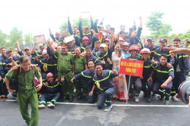 Vòng loại hội thao pccc và cnch tại Tp Hồ Chí Minh