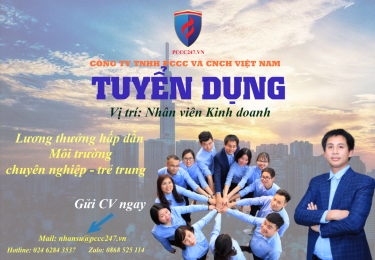 Pccc247.vn Tuyển dụng Nhân Viên Kinh Doanh