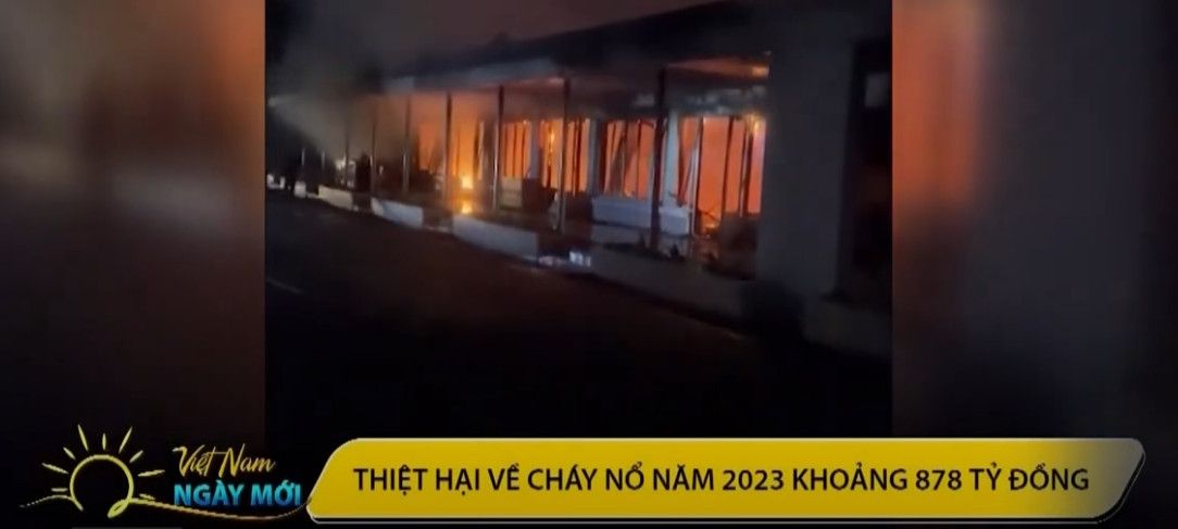 Thiệt hại về cháy nổ lên đến 878 tỷ đồng trong năm 2023