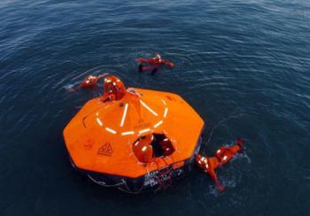 Phao bè cứu sinh tự thổi A8 