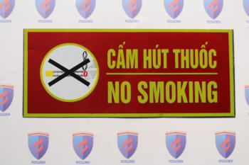 Bảng cấm hút thuốc PCCC